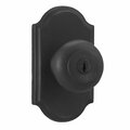 Weslock Wexford Premiere Entry Lock Adjustable Latch and Full Lip Strike Black 07140F2F2SL23